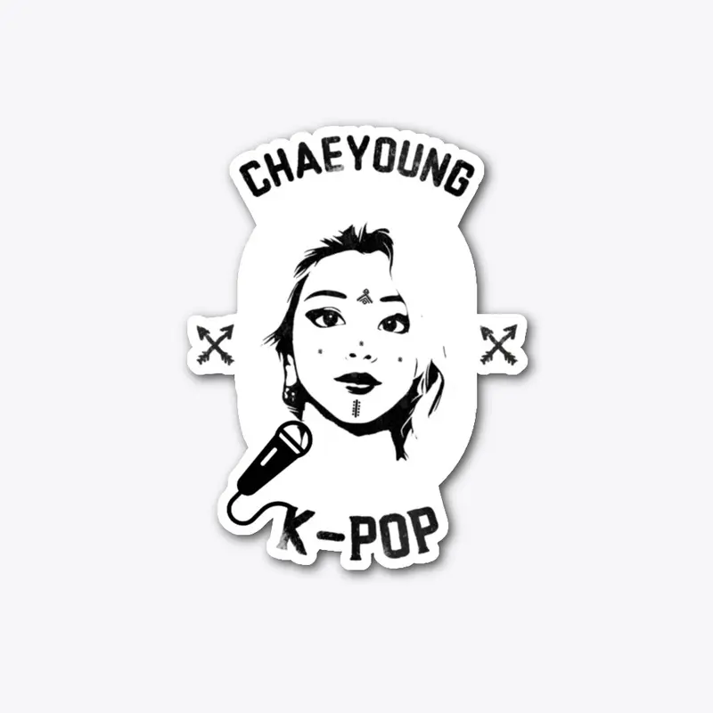 Chaeyoung, k pop, retro music